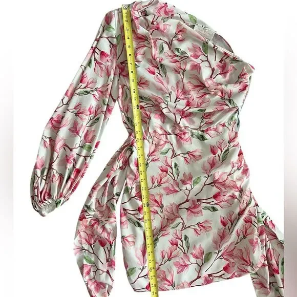 Bronx & Banco Layla Mini One Shoulder Dress size Medium - Picture 2 of 14